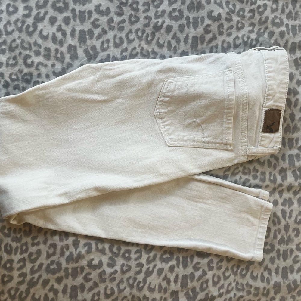 American Eagle Outfitters White Skinny Jeans